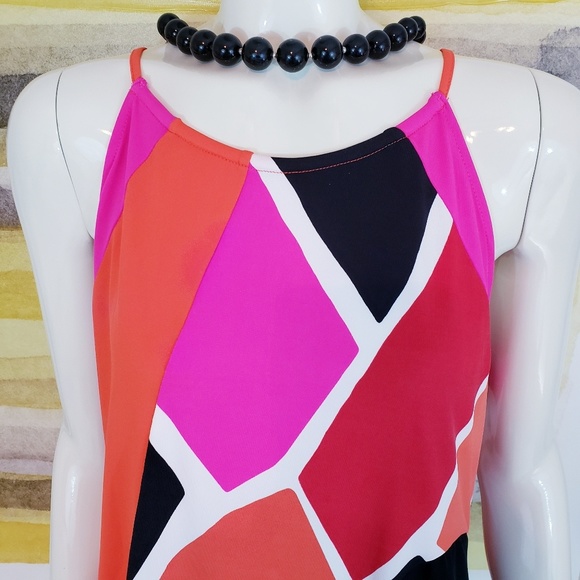 Fractions Combo Halter Top| Size Petite Large - Picture 5 of 8